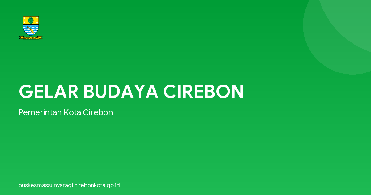 GELAR BUDAYA CIREBON