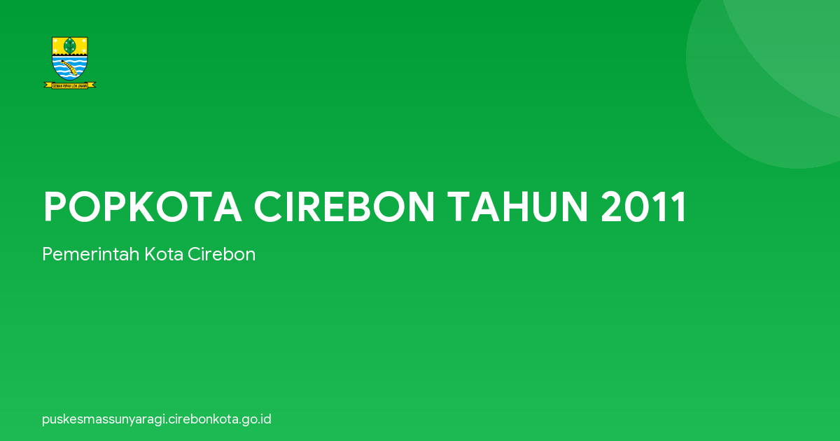 POPKOTA CIREBON TAHUN 2011