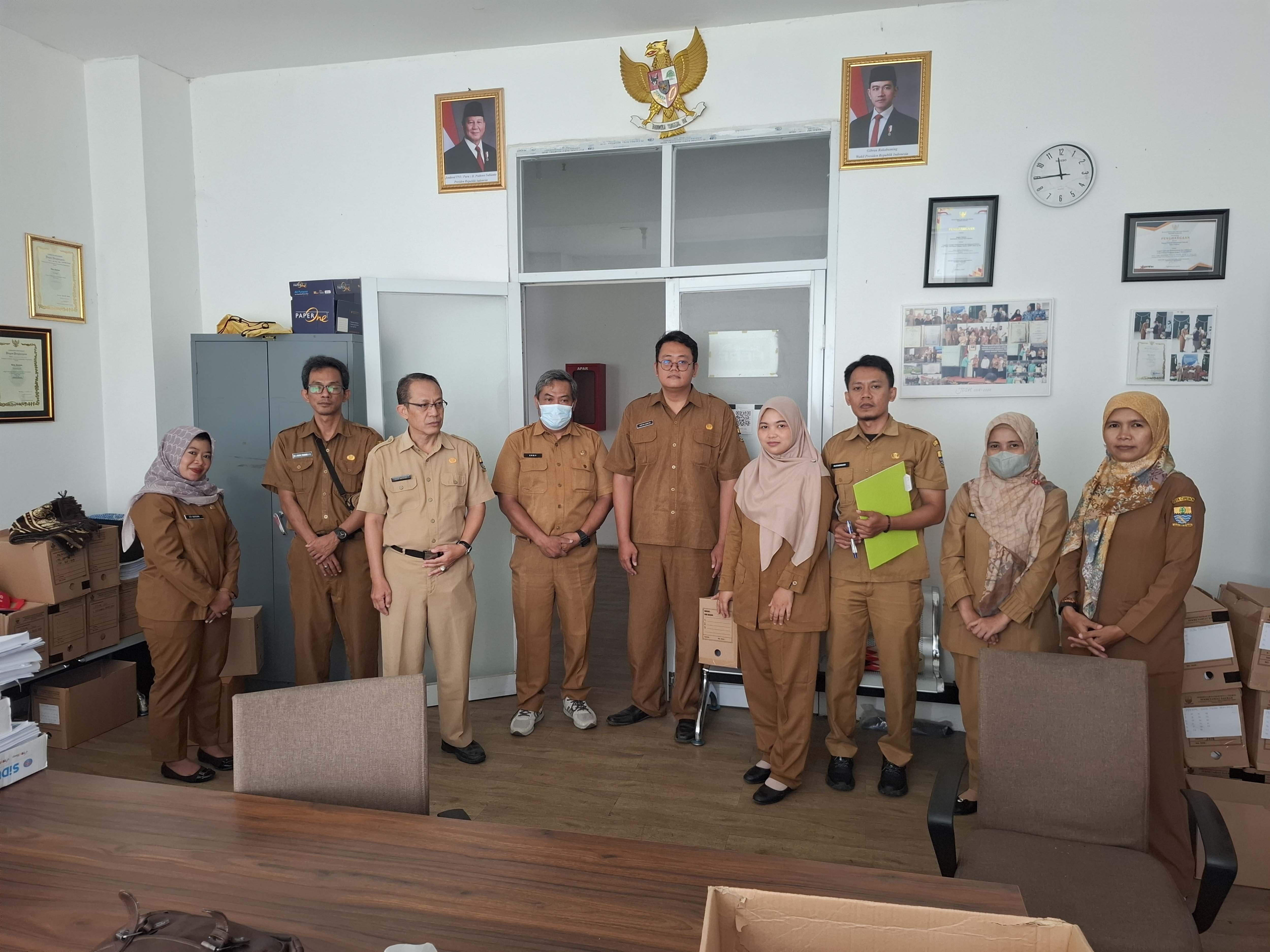 Kegiatan Evakuasi dan Identifikasi Arsip Akibat Bencana di Bagian Hukum Sekretariat Daerah Kota Cirebon