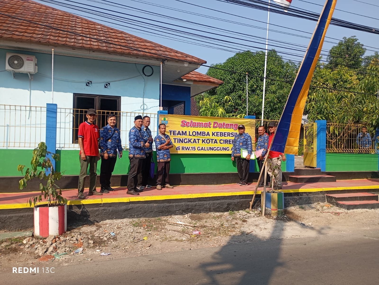 Penilaian Lomba Kebersihan Tingkat Kota Cirebon di RW 15 Galunggung Asih