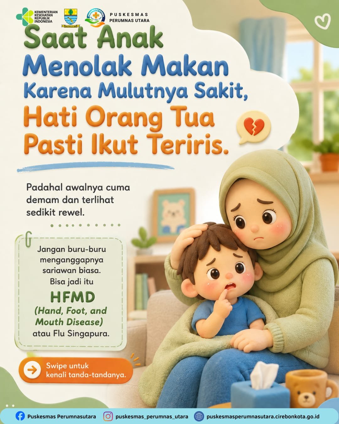 Jangan Abaikan Demam dan Sariawan pada Anak, Kenali HFMD Sebelum Makin Berat