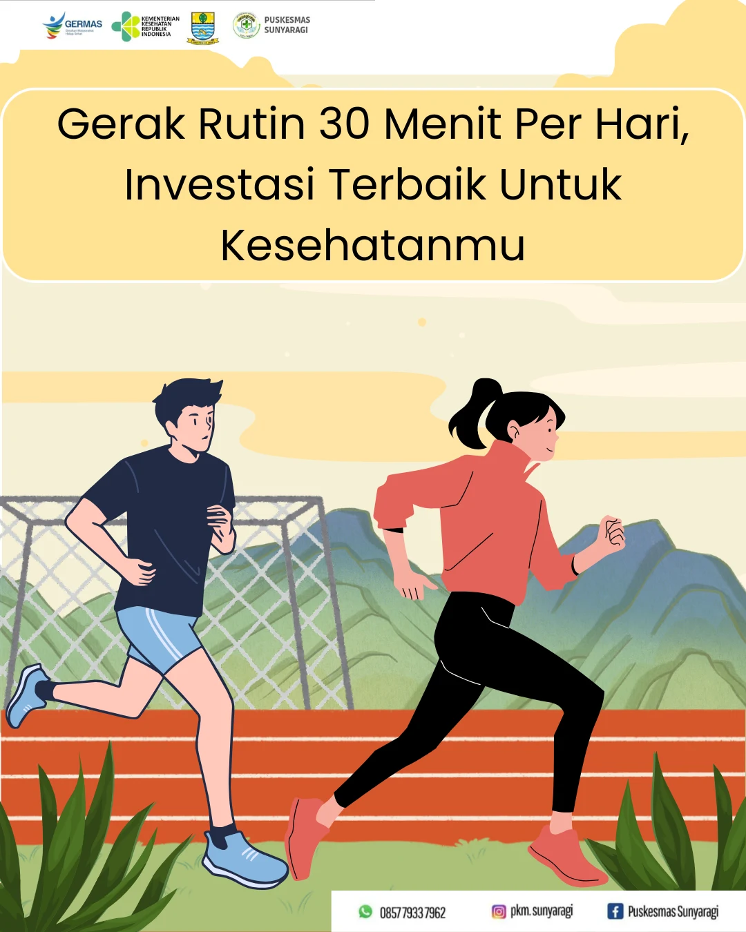 Gerak Rutin 30 Menit, Investasi Terbaik untuk Kesehatanmu.
