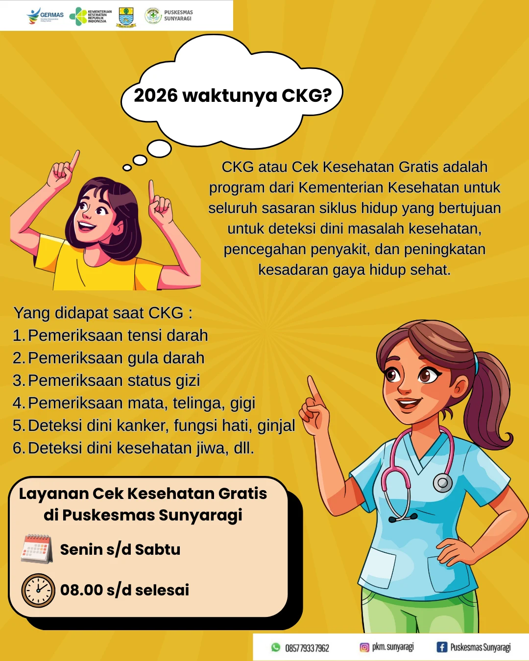 Cek Kesehatan Gratis
