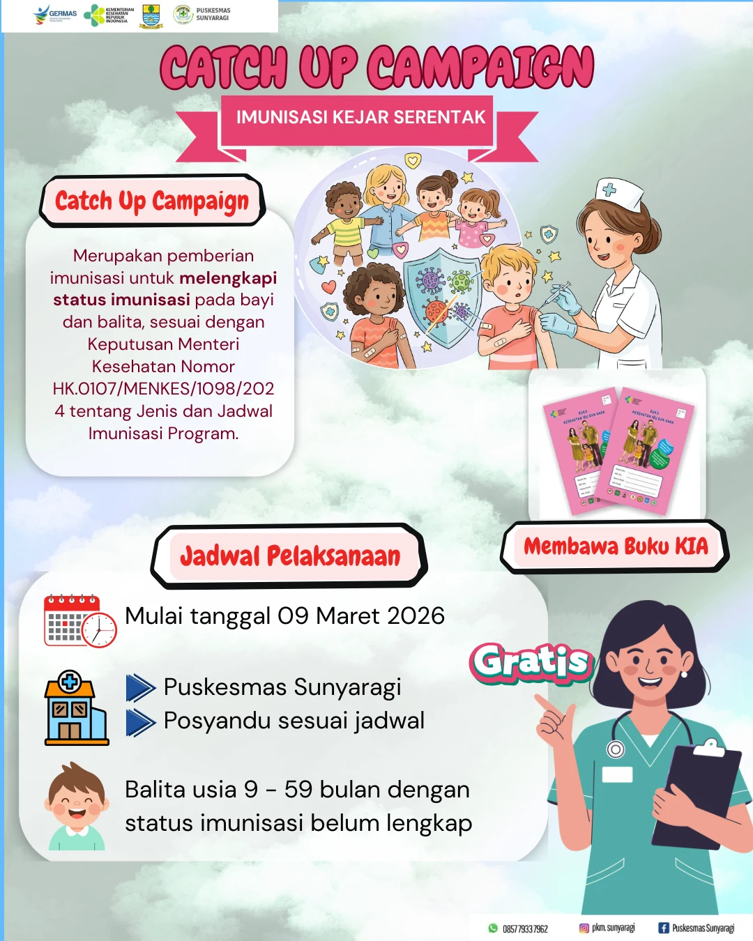 Catch Up Campaign (Imunisasi Kejar Serentak)