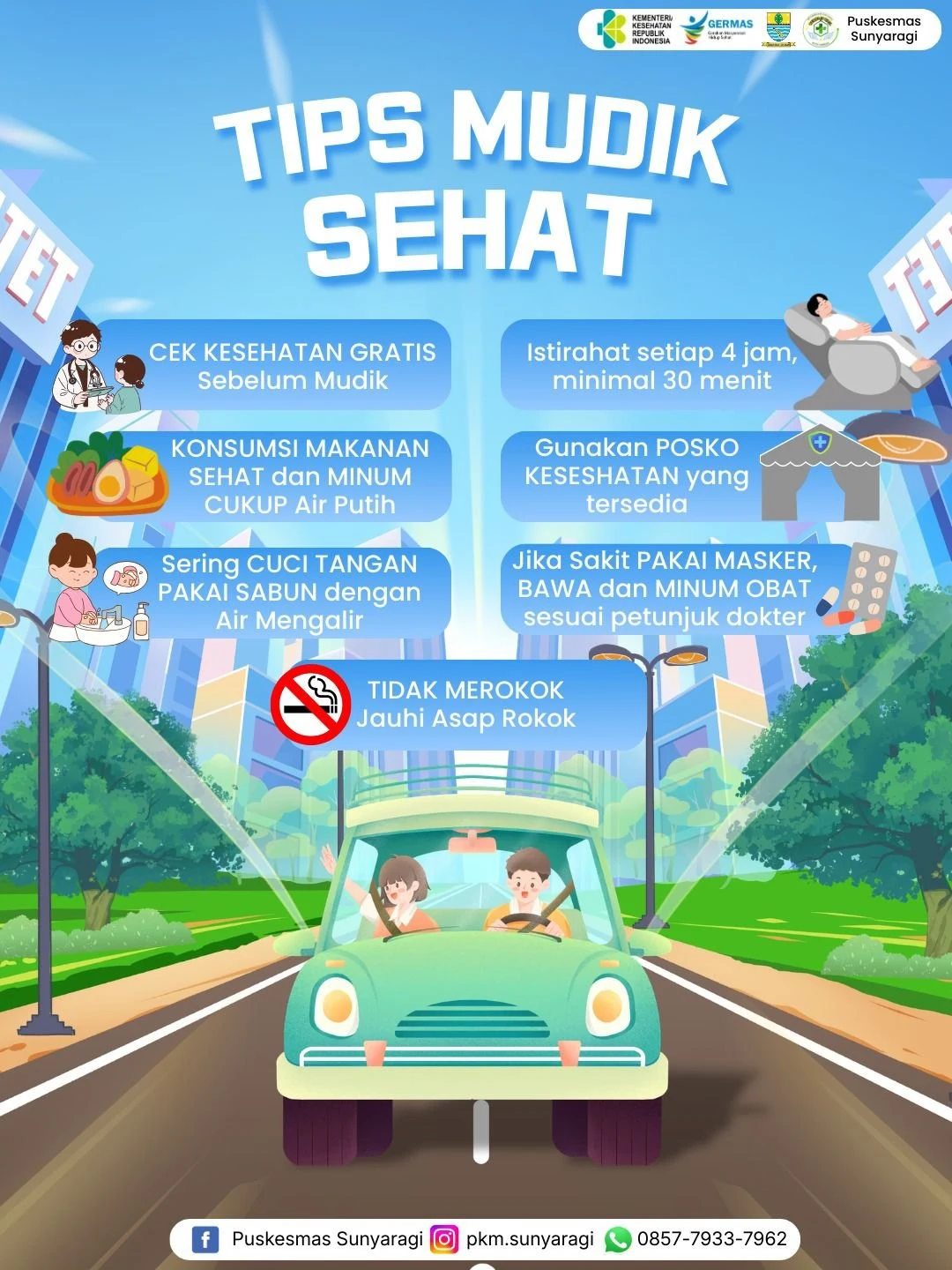 Tips Mudik Sehat