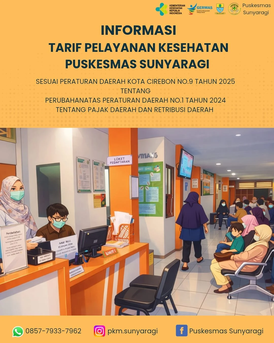 Tarif Pelayanan Kesehatan di Puskesmas Sunyaragi
