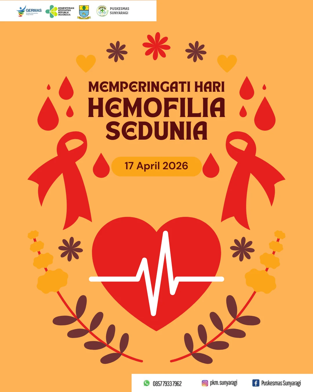 Hari Hemofilia Sedunia (17 April 2026)